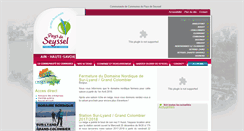 Desktop Screenshot of cc-pays-de-seyssel.fr